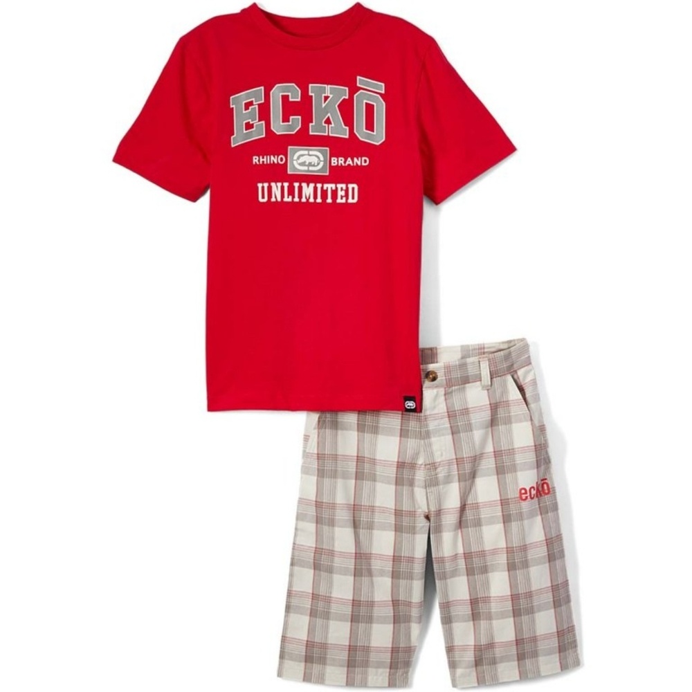 ECKO boys size 8 shorts outfit